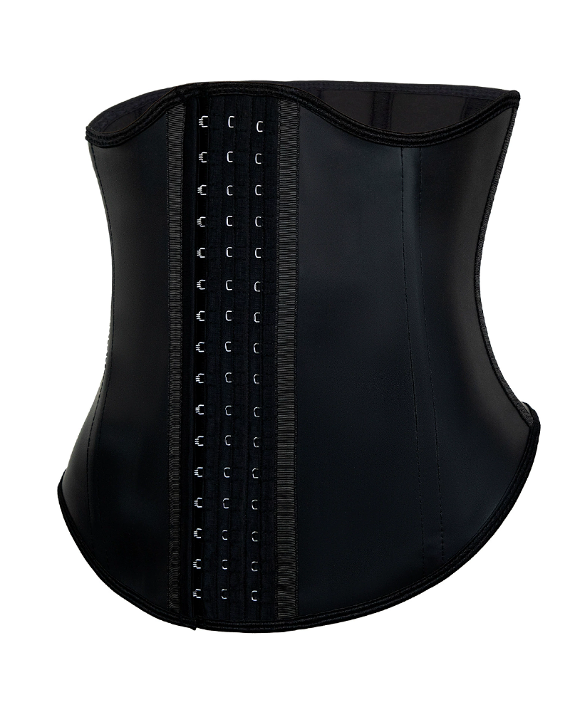 Curved Smooth Leather Shaping Waist-Curvy-Faja
