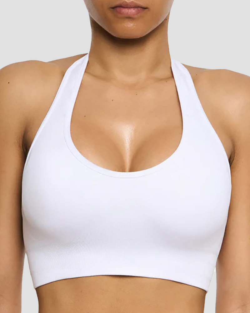Halter Bra Medium Low Impact Sports Bras