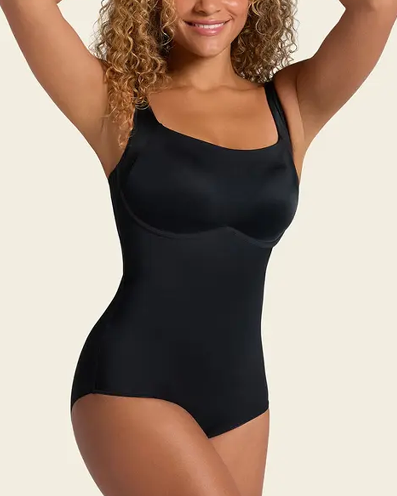 Seamless Comfort Push-Up Tummy Control One-Piece Shapewear Bodysuit（Pre-Sale）