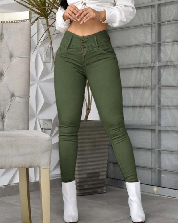 Casual High-Waisted Leggings