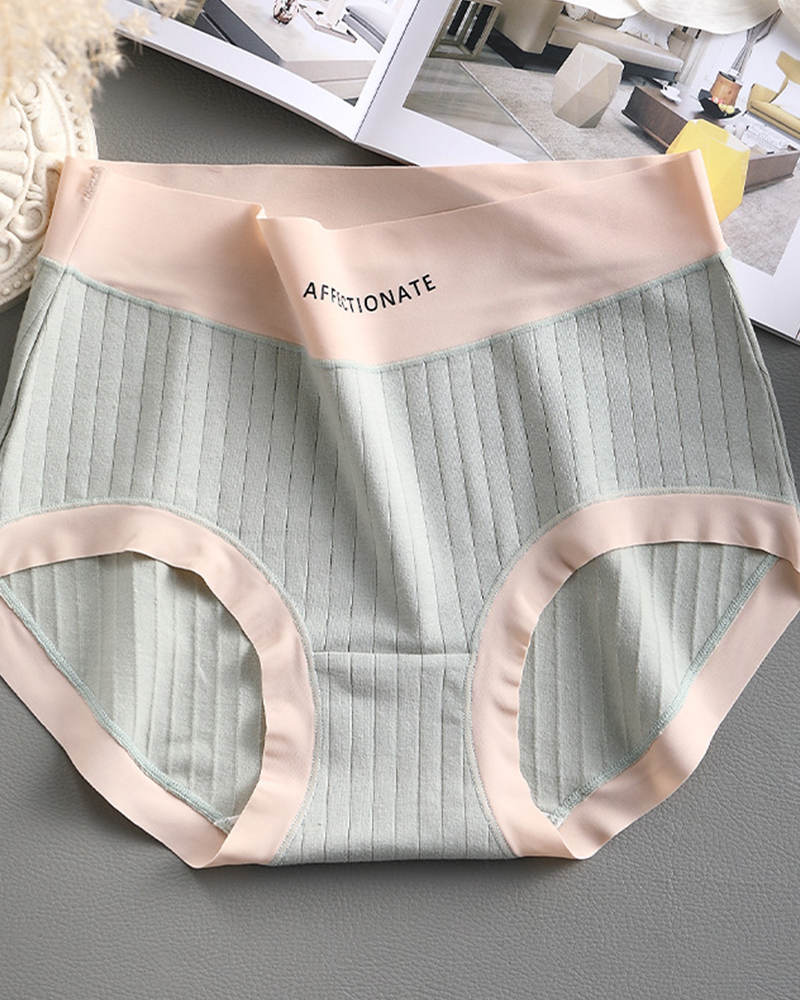 Abdomen-Controlling Antibacterial Cotton Crotch Underwear