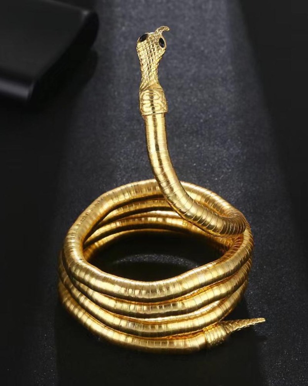 Personality Freely Wrapped Serpentine Necklace-Curvy-Faja