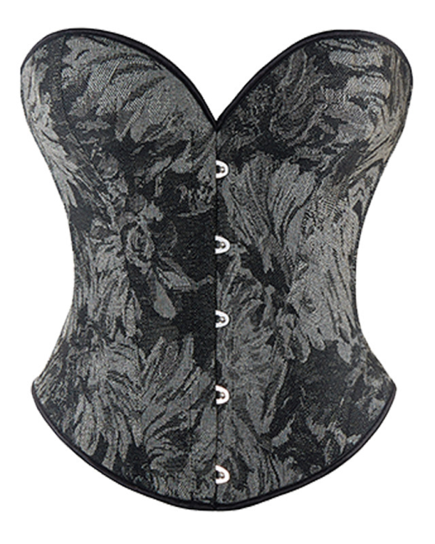 Retro Shaping Push-Up Fishbone Corset