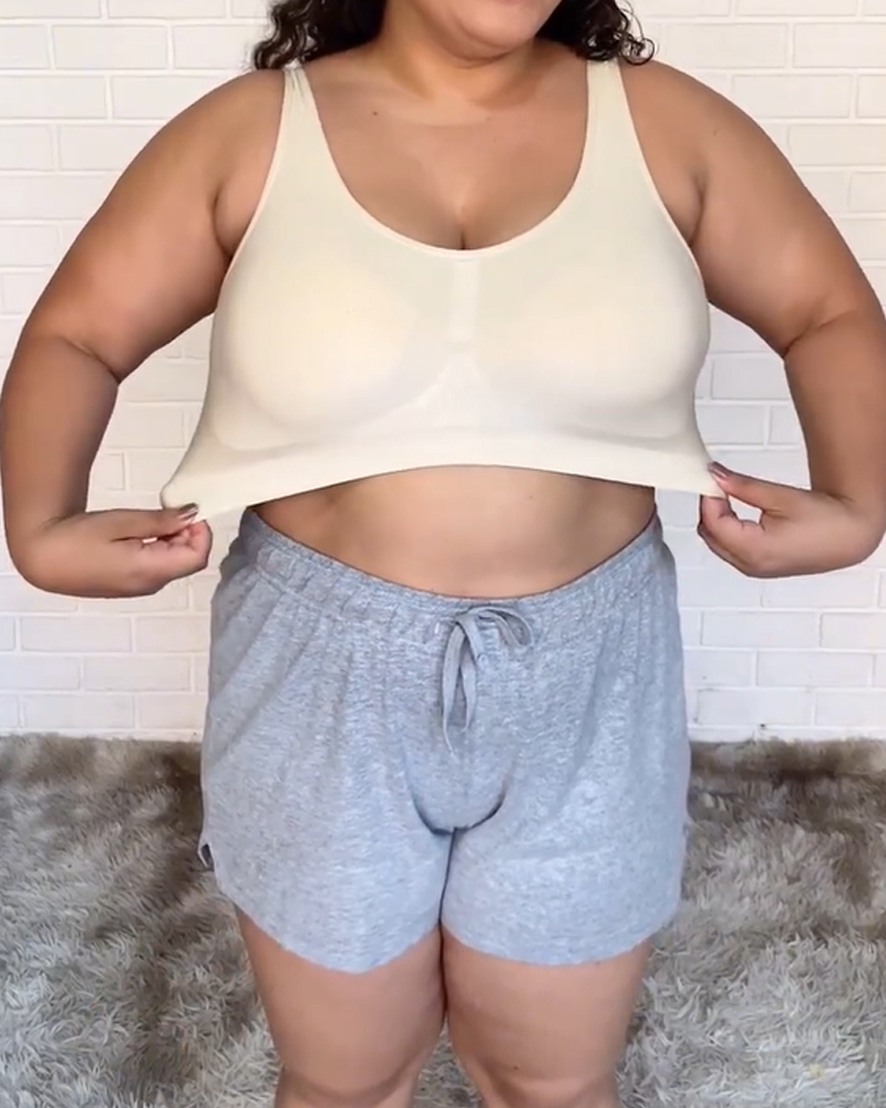 Seamless Elastic Shaping Bra