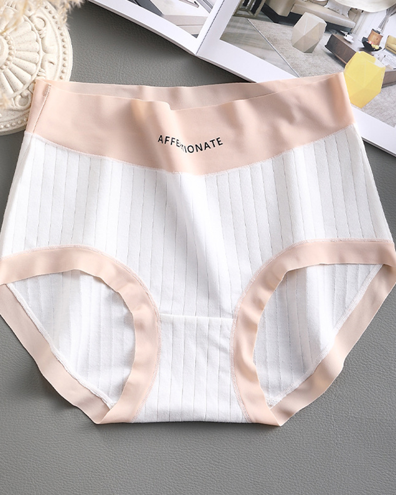 Abdomen-Controlling Antibacterial Cotton Crotch Underwear