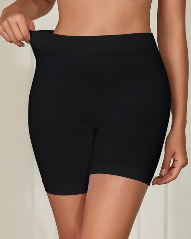 High-Waisted Lightweight Seamless Five-Quarter Pants