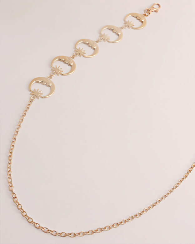 Fashionable Retro Moon Star Waist Chain