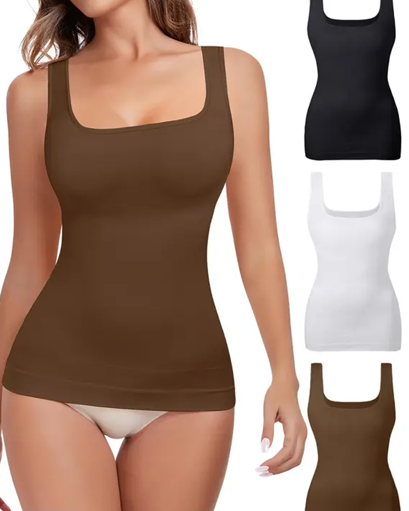 Tummy Control Body Shaping Vest Top