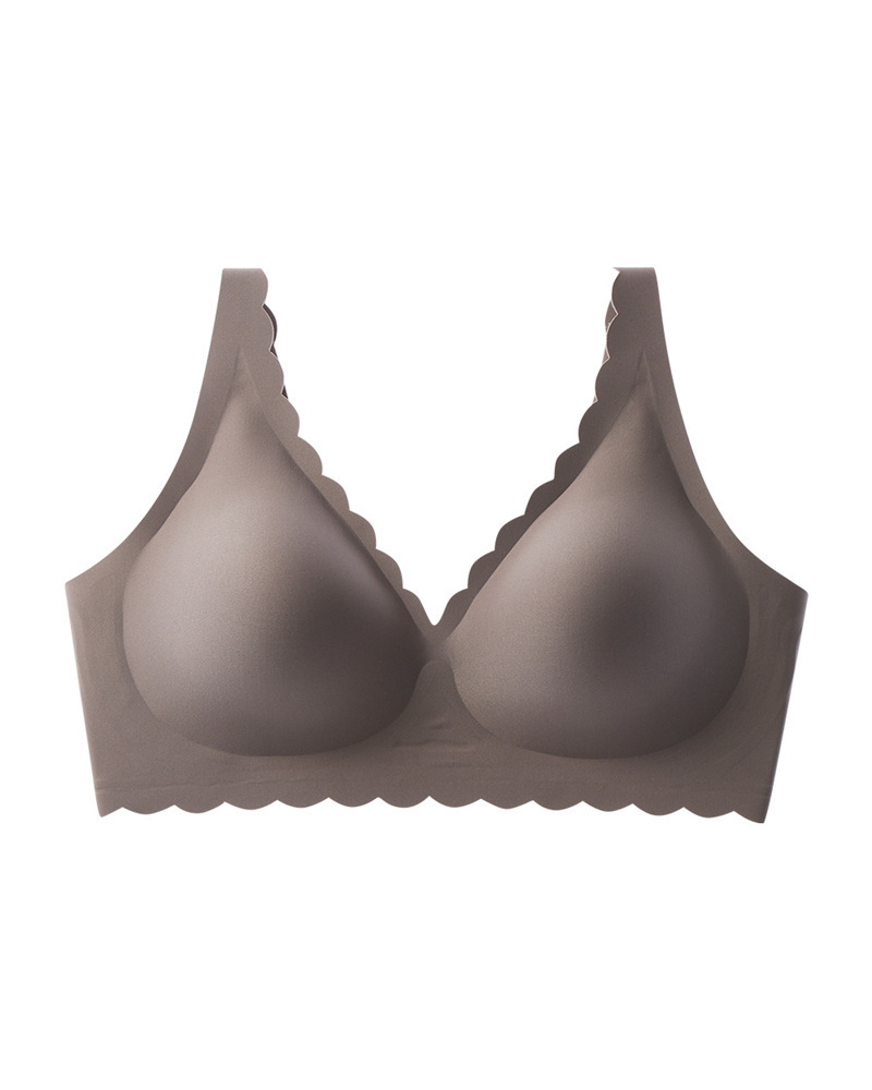 Seamless Side Boob-Minimizing Wire-Free Bra