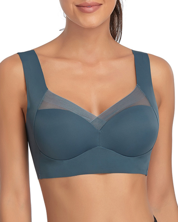Women's Wire-Free Vest Bra-Curvy-Faja