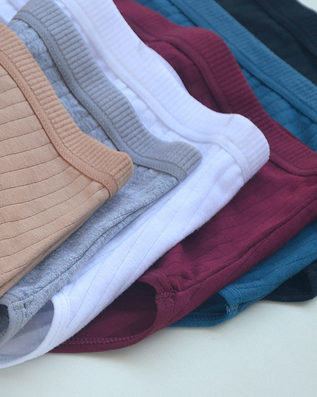 High Waist Pure Cotton Tummy Control Briefs-Curvy-Faja