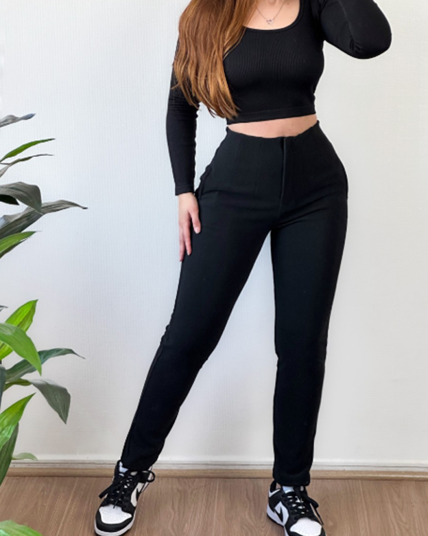 Waist-Less Headside Pocket Pants（Pre-Sale）