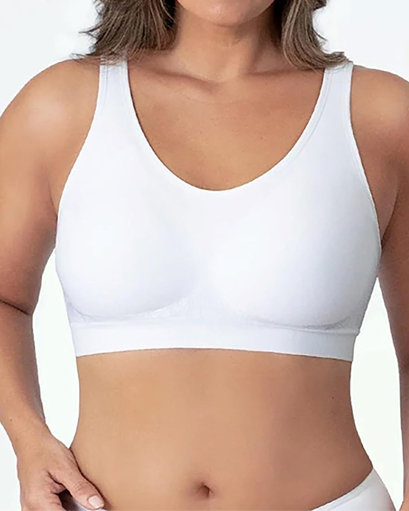 Seamless Elastic Shaping Bra