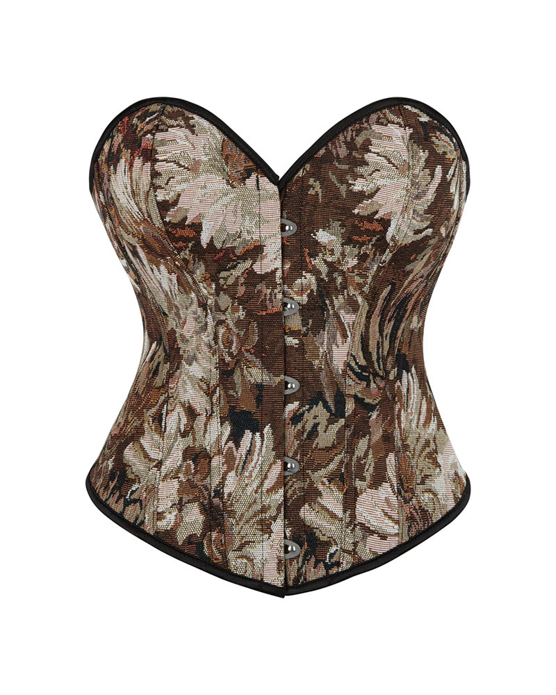 Monet-Style Retro Fishbone Corset Tight-Fitting And Shaping Court-Style Shapewear