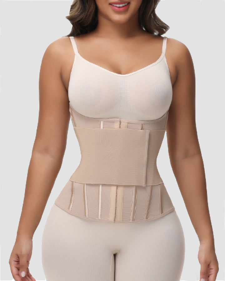 Waist Trainer for Women Tummy Control Workout Girdle Corset Waist Cincher-Curvy-Faja