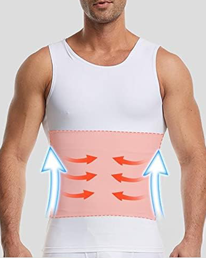 Men's Slimming Vest-Curvy-Faja