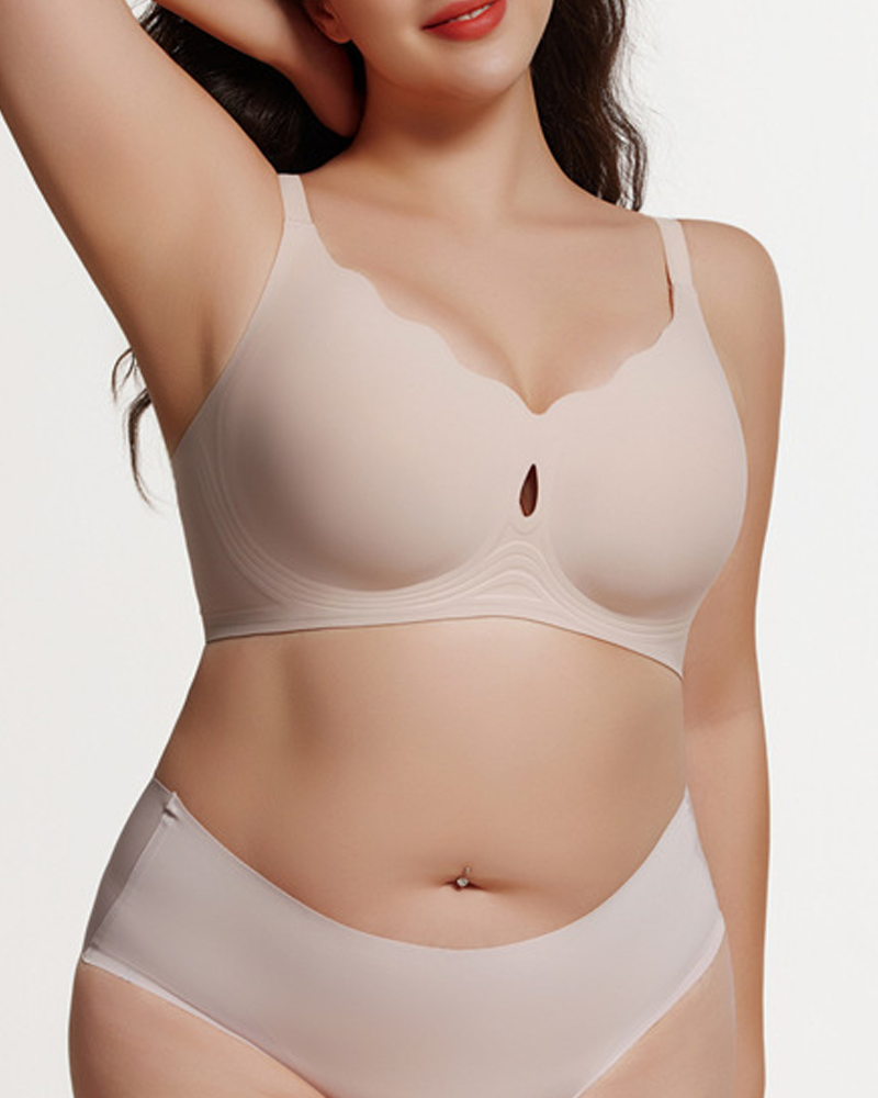 Wire-Free Push-Up Anti-Sagging Backless Bra