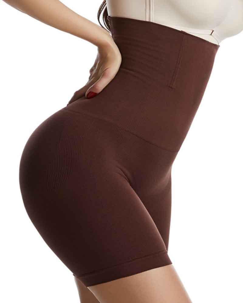 High Waisted Butt Lifting Seamless Shorts