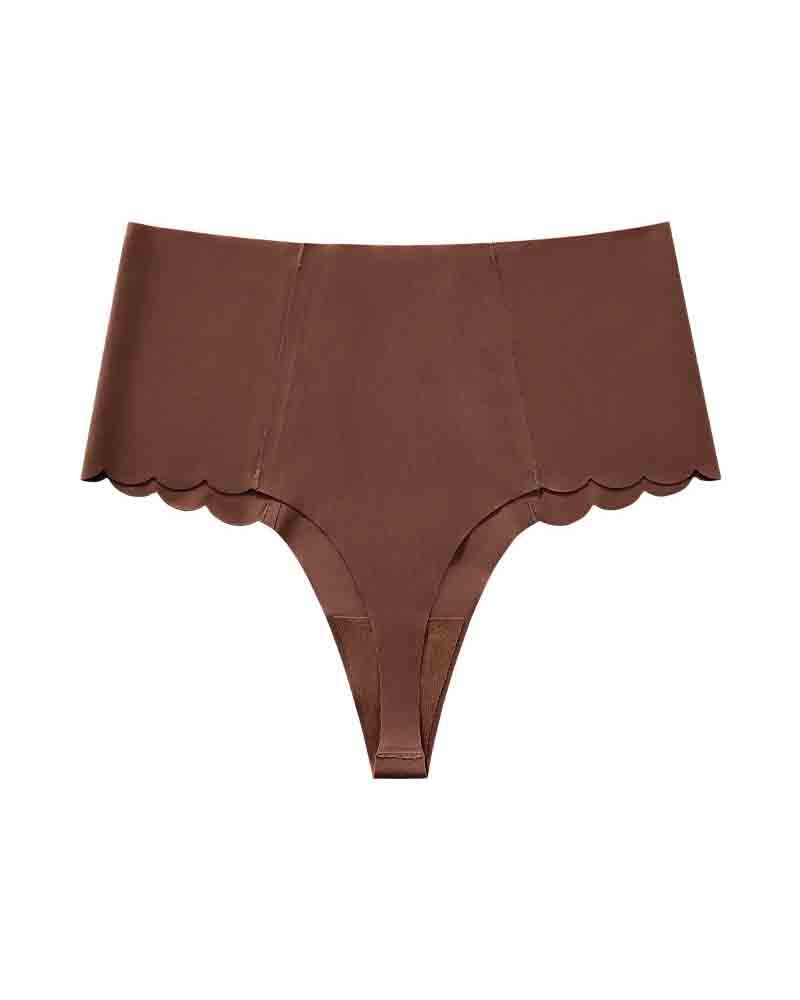 Seamless Wave Edge Invisible Women's Yoga Panties