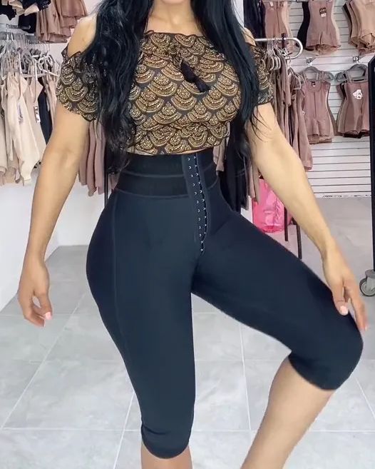 High Waist Booty Medium Shaping Pants