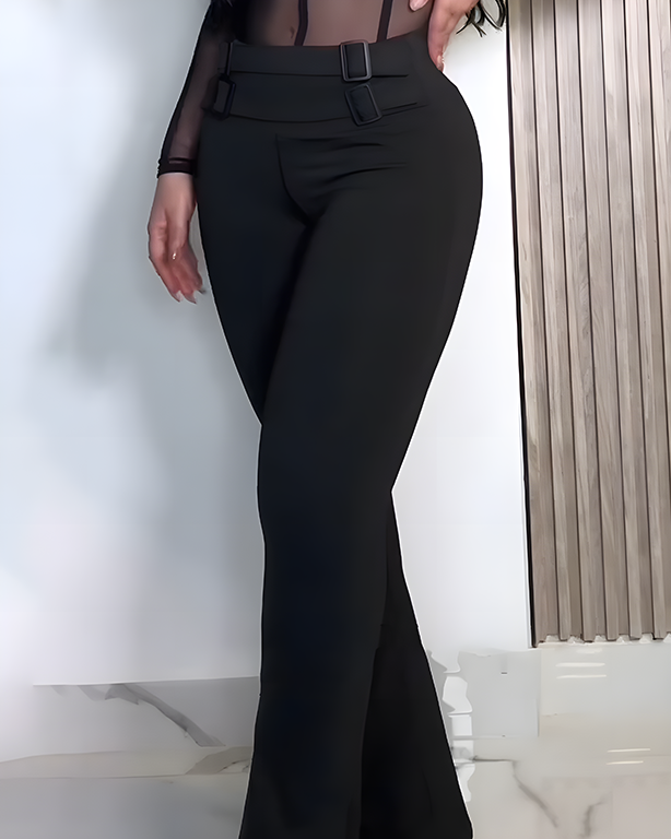 High-Waisted Hip-Lifting Flared Yoga Pants（Pre-Sale）