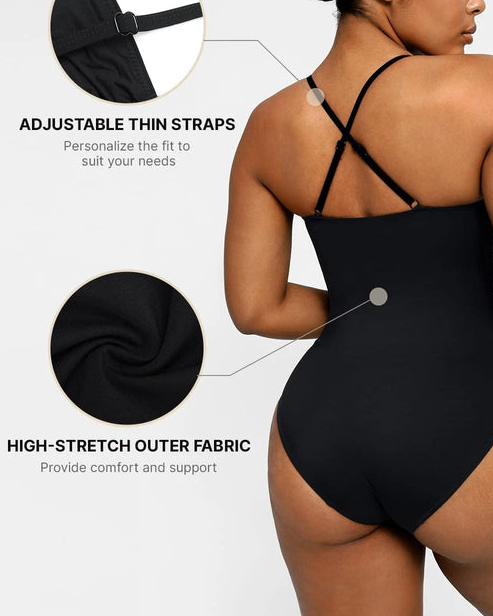 U-Ring Cut Out Shaping Swimsuit（Pre-Sale）