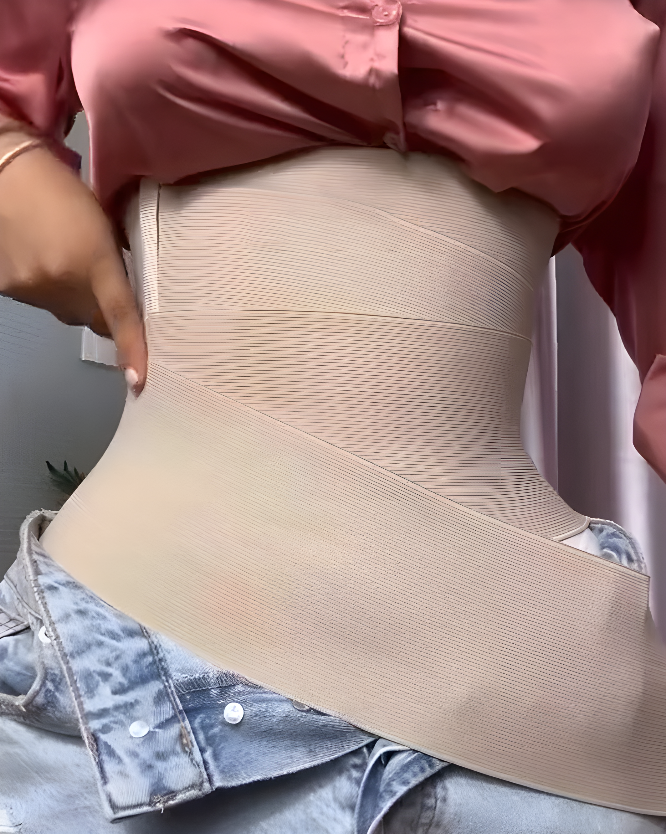 Abdominal Bandage Waist Trainer-Curvy-Faja