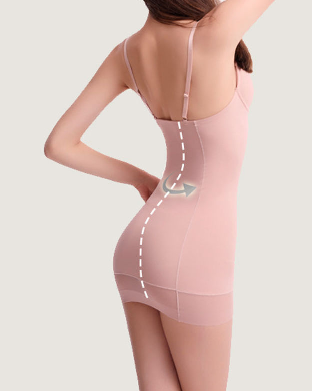Tummy-Controlling Body-Shaping Bodysuit-Curvy-Faja