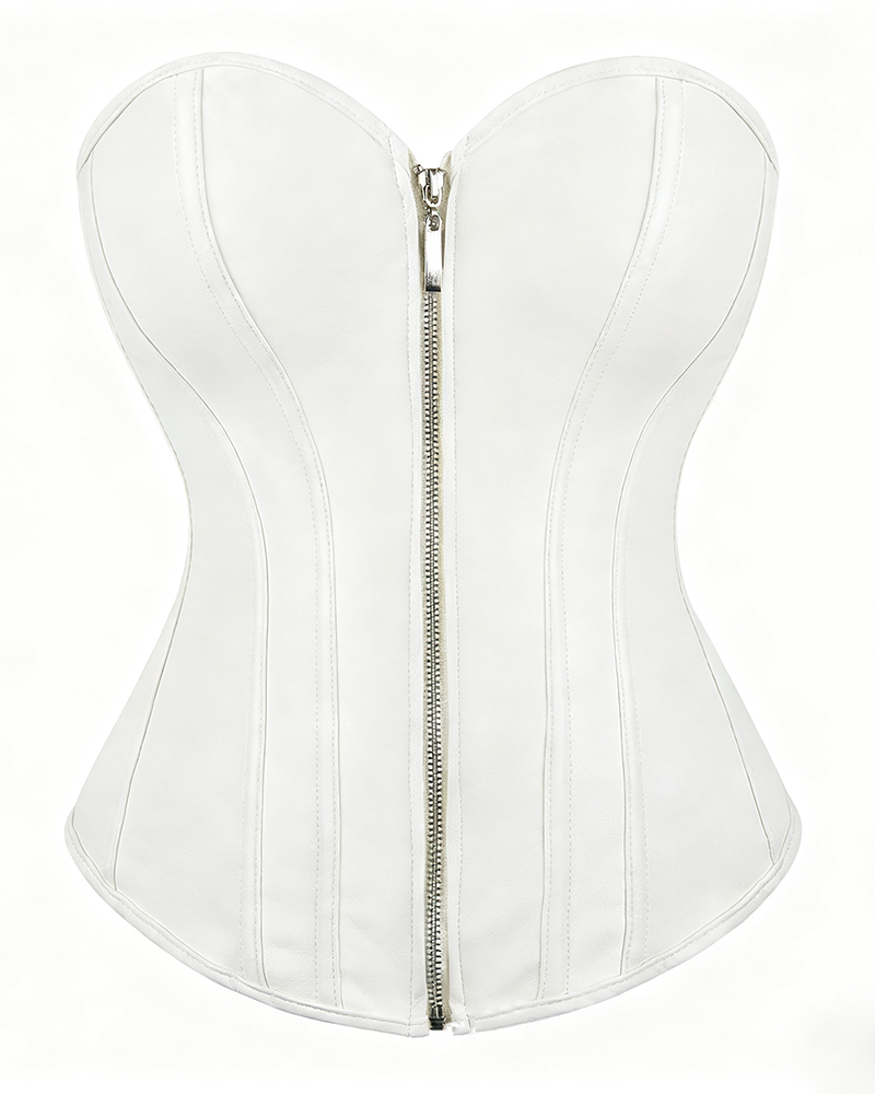 Women's PU Leather Waist-Cinching Corset