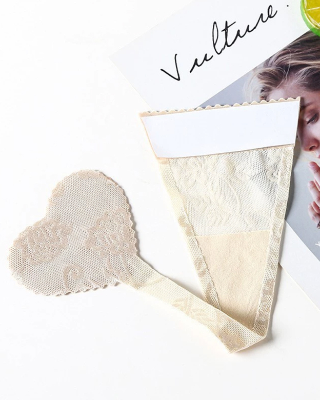 Sexy Reusable Silicone Self-Adhesive T-Back Panties-Curvy-Faja