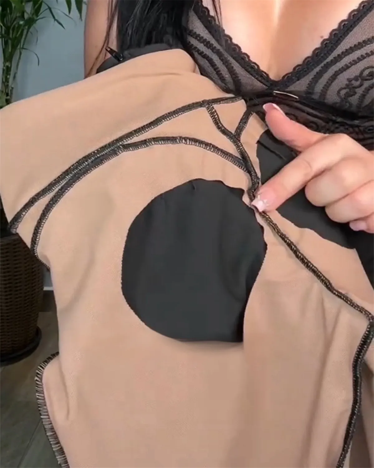 High Rise Waist Tummy Control Leggings With Built In Leg Shaper（Pre-Sale）