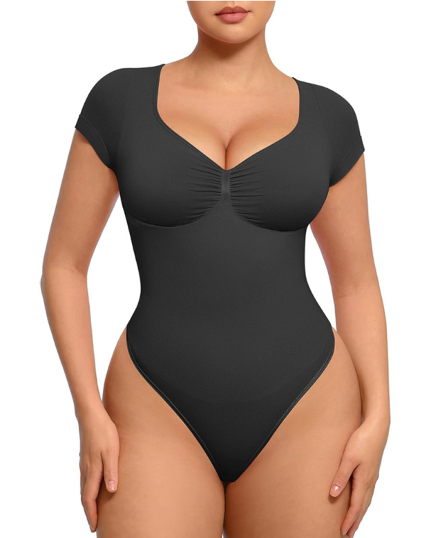 Seamless Body Shaping Bodysuit For Lifting Buttocks-Curvy-Faja