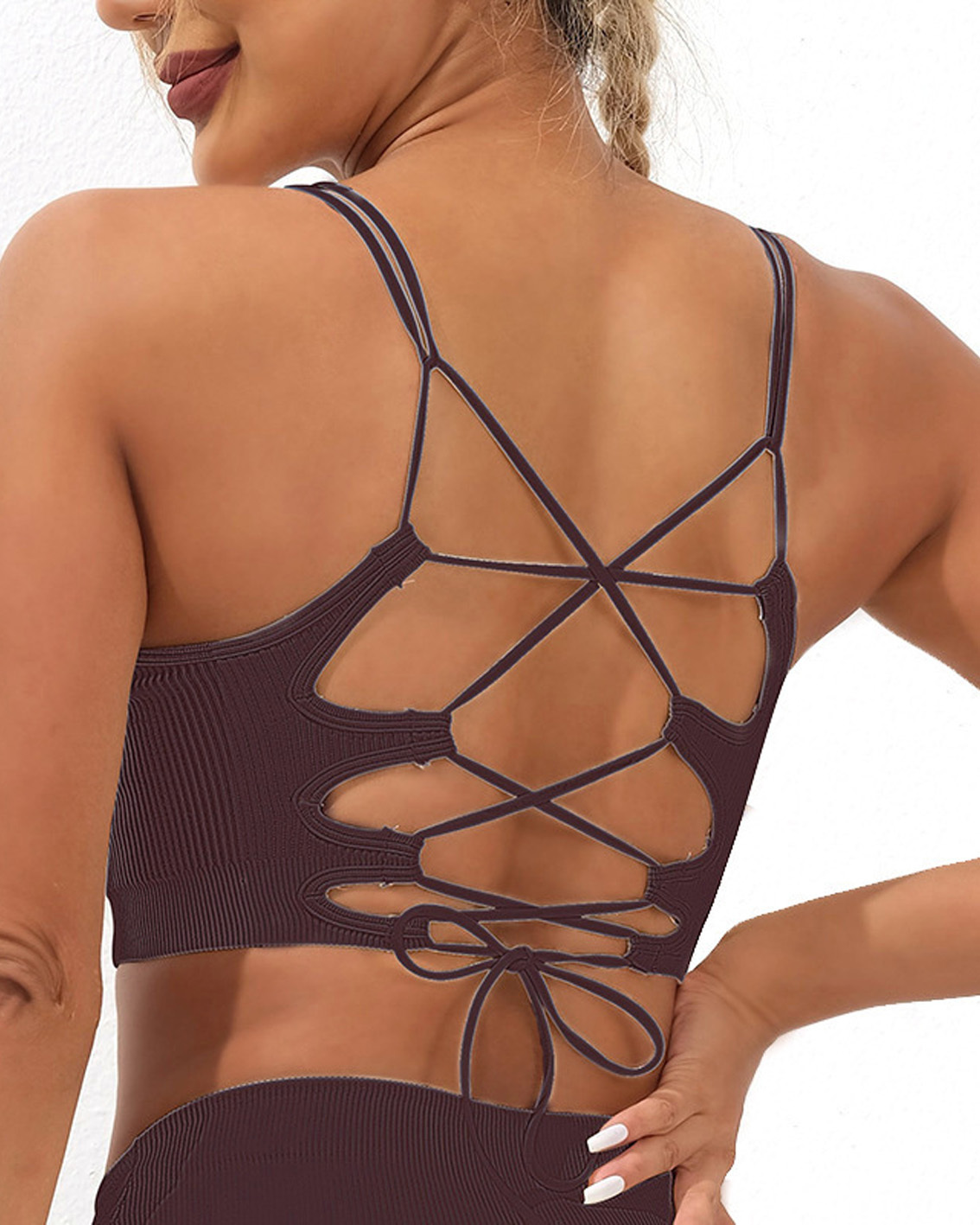 Hip-Lifting High-Elastic Yoga Vest -Curvy-Faja