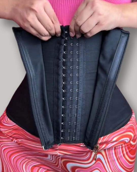 Zip & Breasted Body Shaper Tank Top-Curvy-Faja