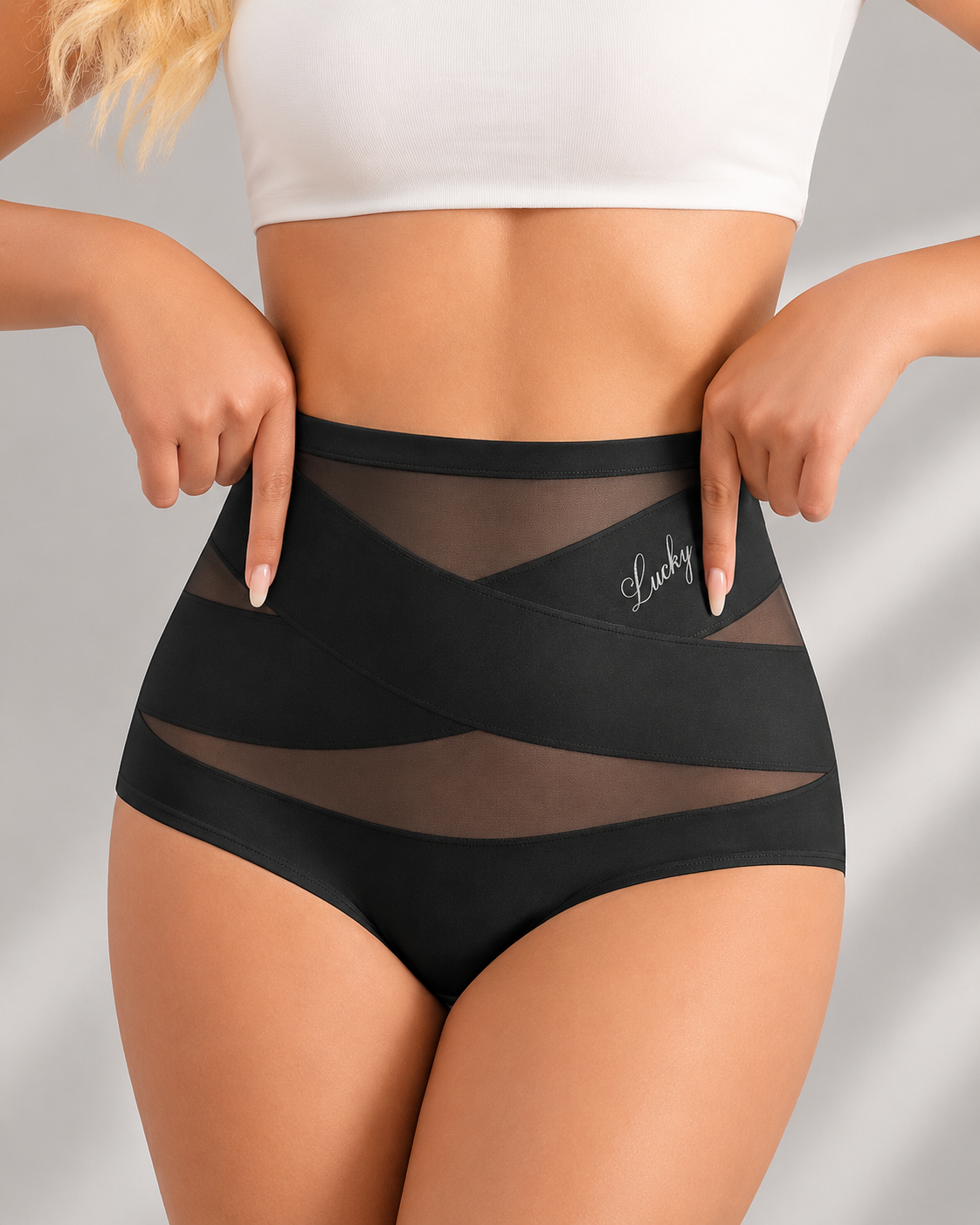 High-Waisted Tummy-Control Panties