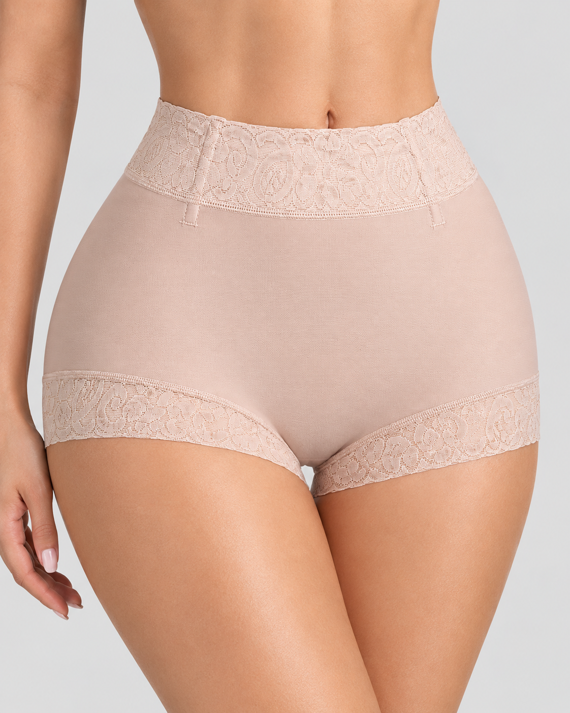 Invisible Low Waist Seamless Tummy Control Butt Push up Short