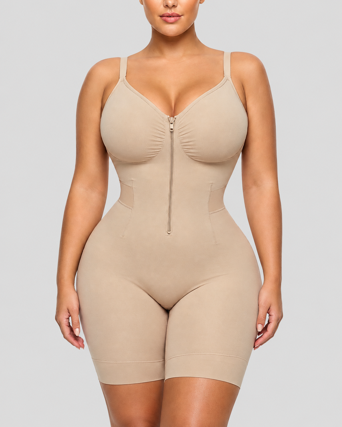 Zip Front Easy Wear Back Release Shapewear