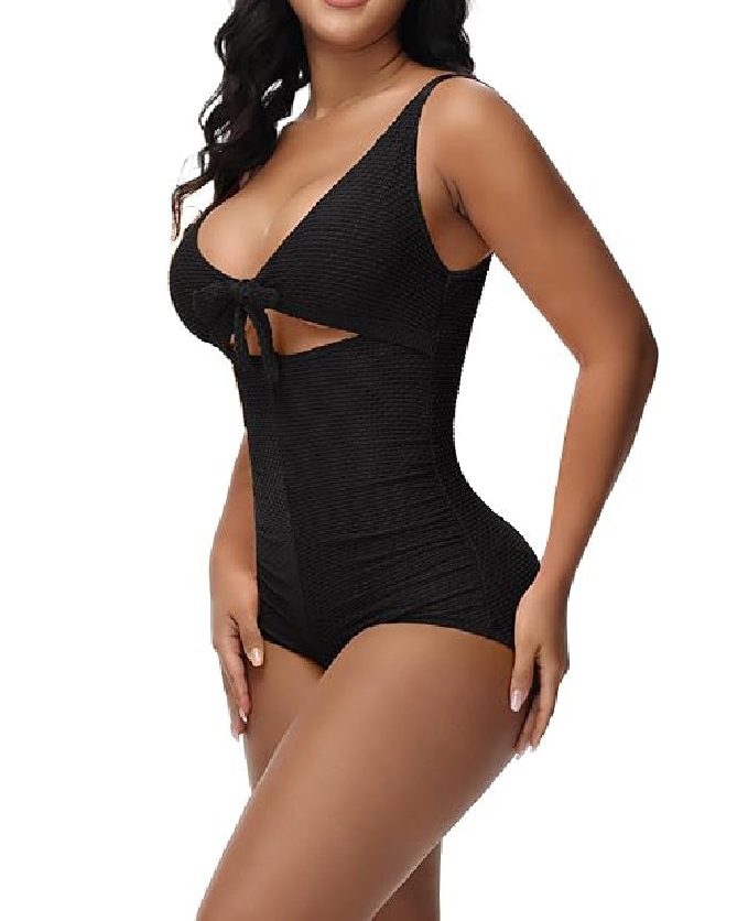 Butt Lifting Bodysuit Sleeveless Swim Shapewear 