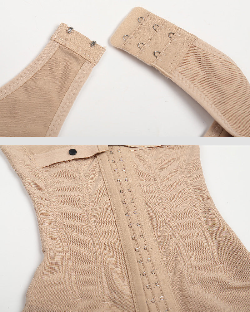 Women's Chest-Packed Body Shaper Postpartum Fajas-Curvy-Faja