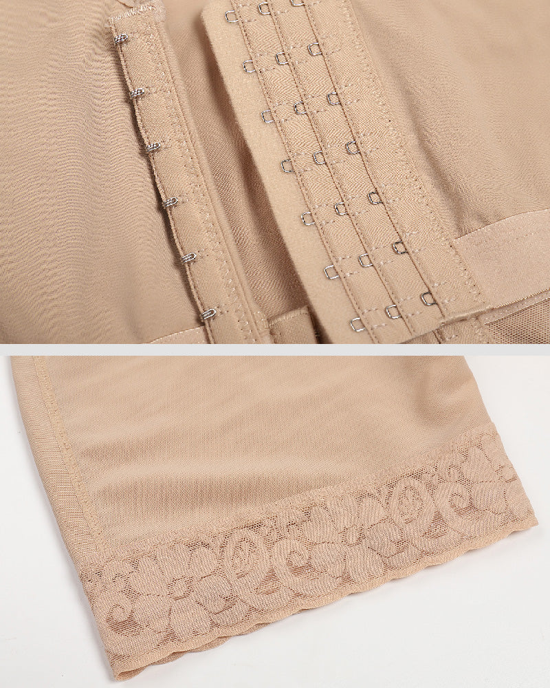 Women's Chest-Packed Body Shaper Postpartum Fajas-Curvy-Faja