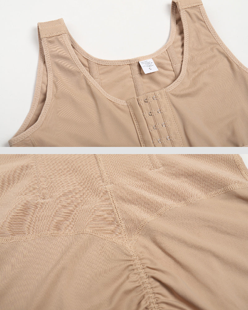 Women's Chest-Packed Body Shaper Postpartum Fajas-Curvy-Faja