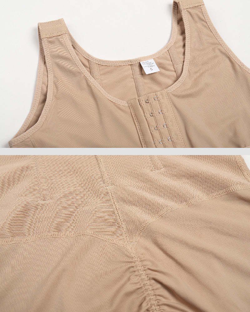 Women's Chest-Packed Body Shaper Postpartum Fajas-Curvy-Faja