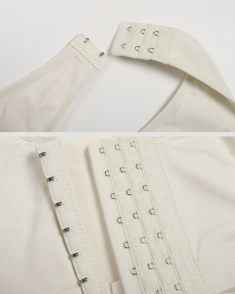 Women's Chest-Packed Body Shaper Postpartum Fajas-Curvy-Faja