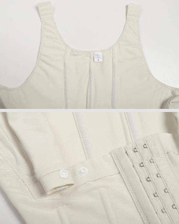 Women's Chest-Packed Body Shaper Postpartum Fajas-Curvy-Faja