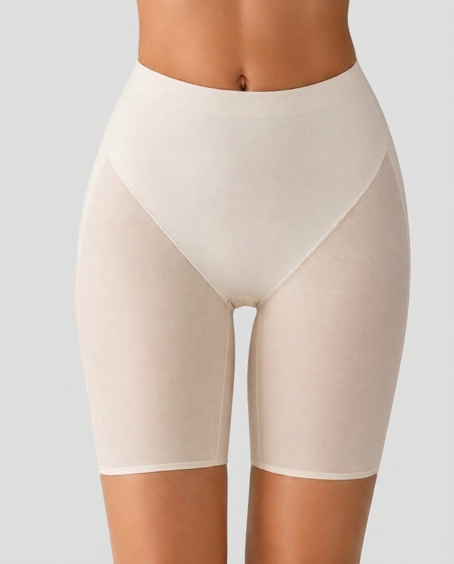 High Waist Mesh Butt Lifter Compression Shaper Shorts SEAMLESS SHORTS