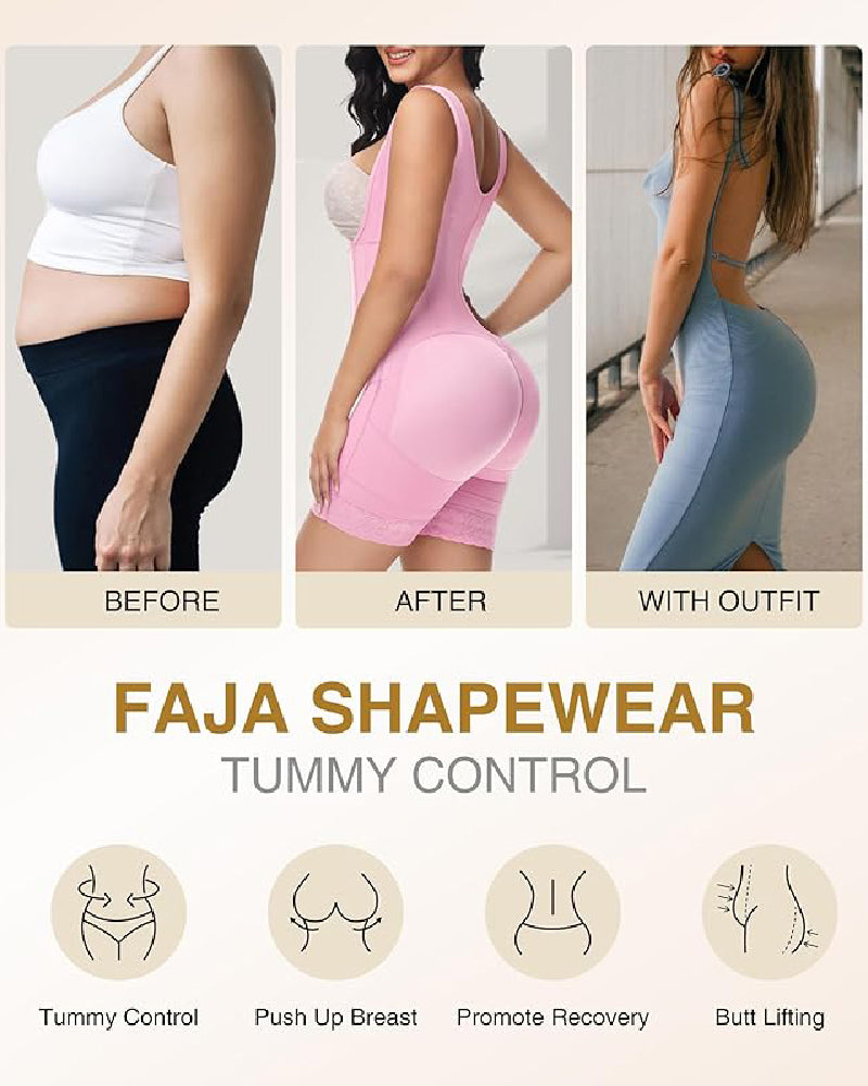 Fajas Post Surgery Tummy Tuck Compression Garment for Women Shapewear