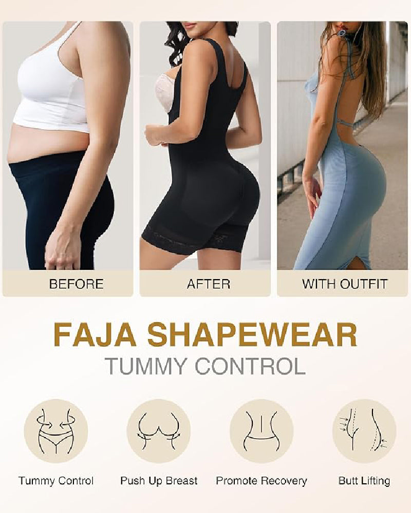 Fajas Post Surgery Tummy Tuck Compression Garment for Women Shapewear