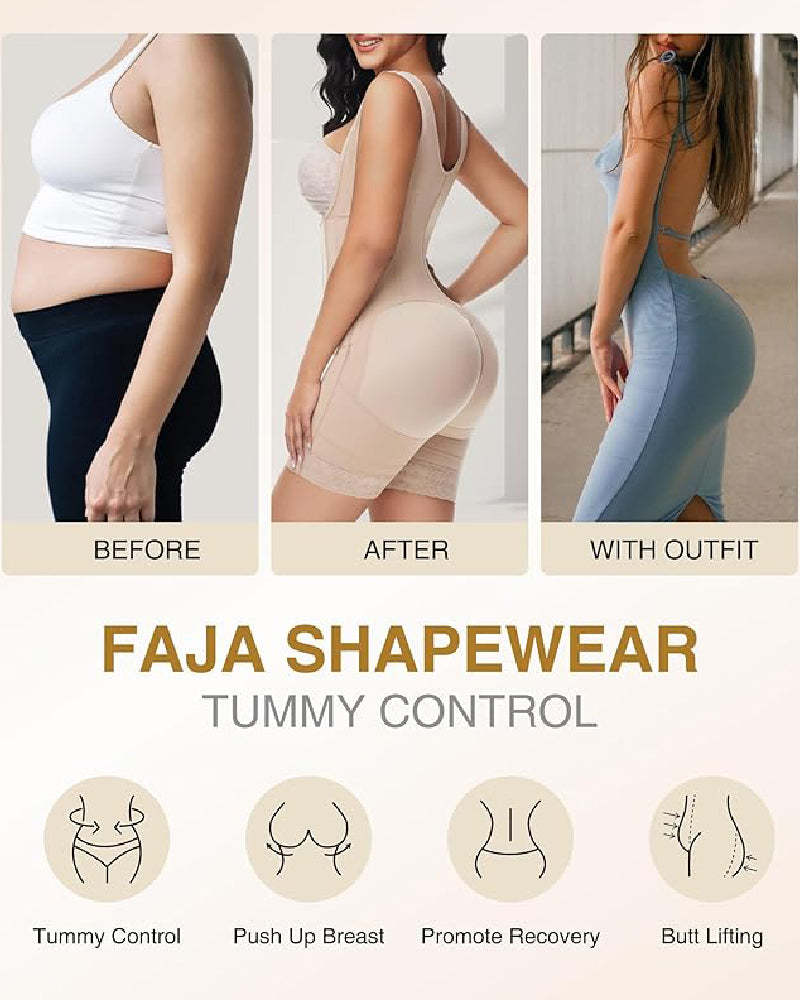 Fajas Post Surgery Tummy Tuck Compression Garment for Women Shapewear