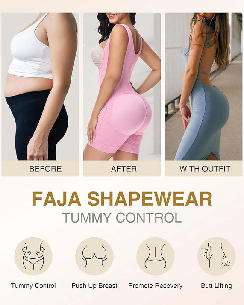 Fajas Post Surgery Tummy Tuck Compression Garment for Women Shapewear