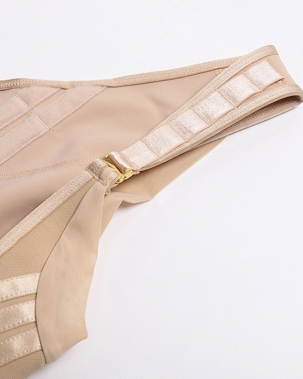 High Compression Hourglass Body Shaper Vest with Straps